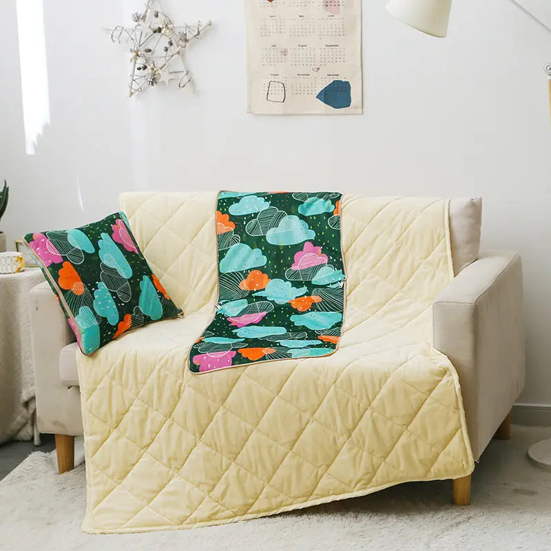 Housse de Coussin Polaire CRYSTALEX 8 Style-100x150cm