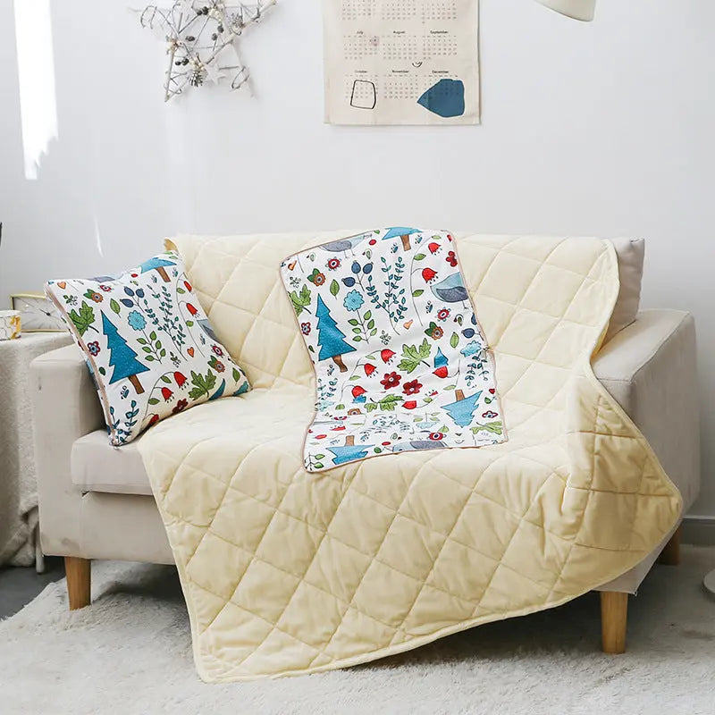 Housse de Coussin Polaire CRYSTALEX 12 Style-100x150cm