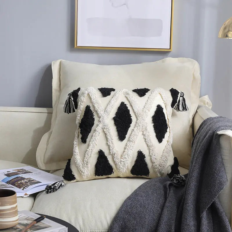 Housse de Coussin Scandinave MORAKI Little Haig-Pillow cover