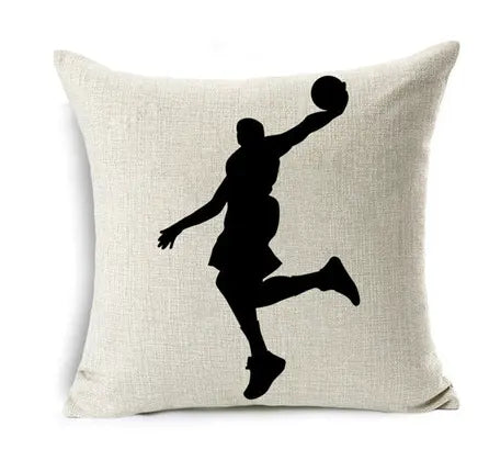 Housse de Coussin Sport Lin NORDIC E