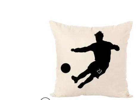 Housse de Coussin Sport Lin NORDIC J