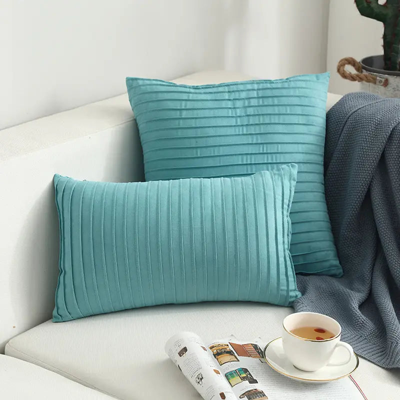 Housse de Coussin Suède Nordic VEIA F-45x45cm