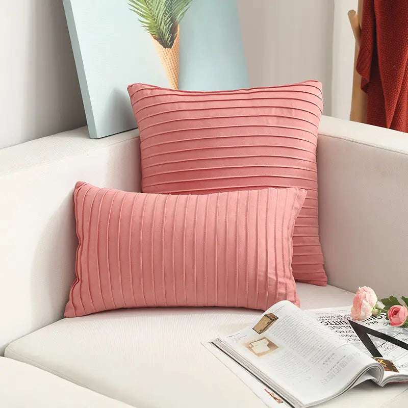 Housse de Coussin Suède Nordic VEIA H-45x45cm