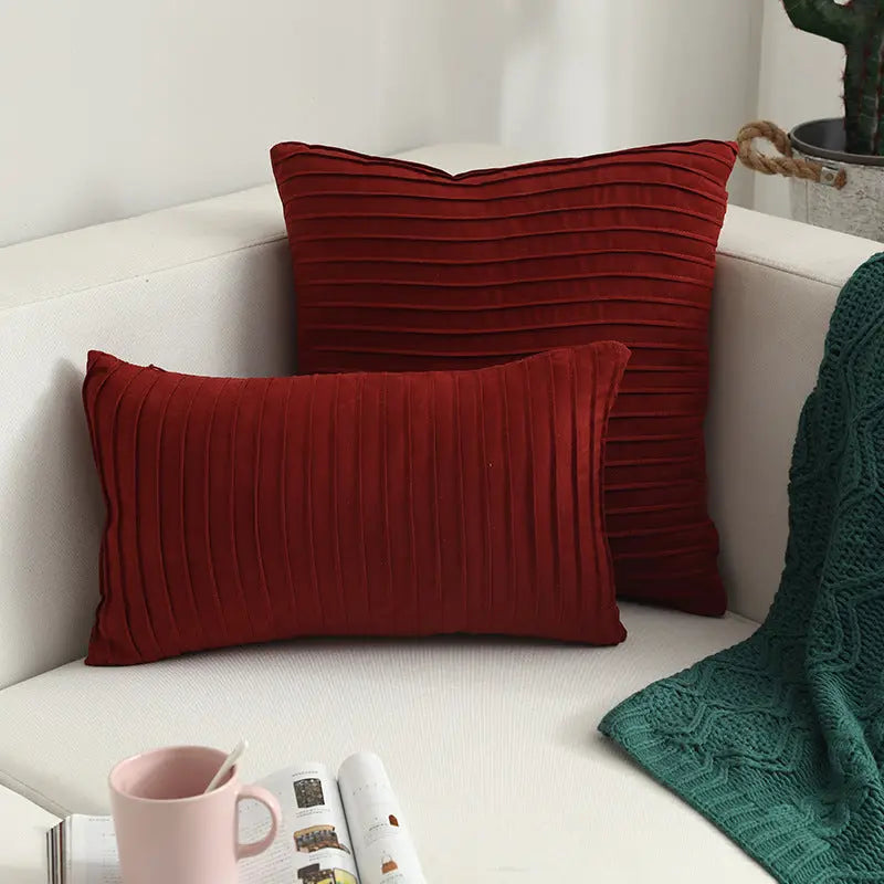 Housse de Coussin Suède Nordic VEIA I-30x50cm with pillow core