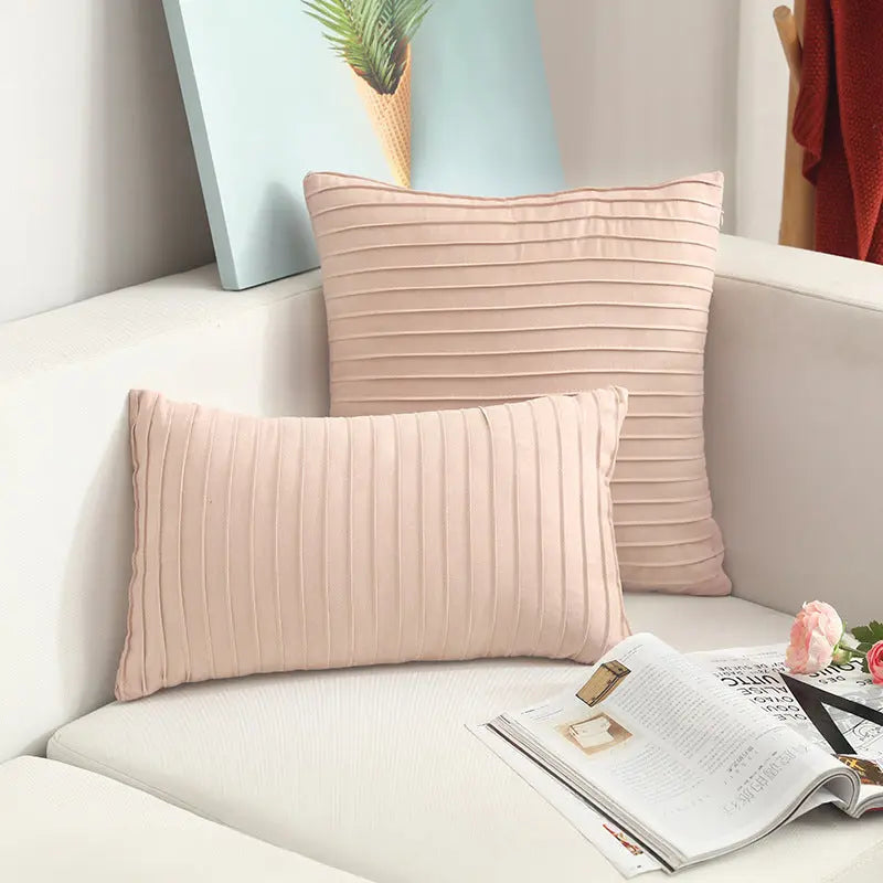 Housse de Coussin Suède Nordic VEIA J-30x50cm with pillow core