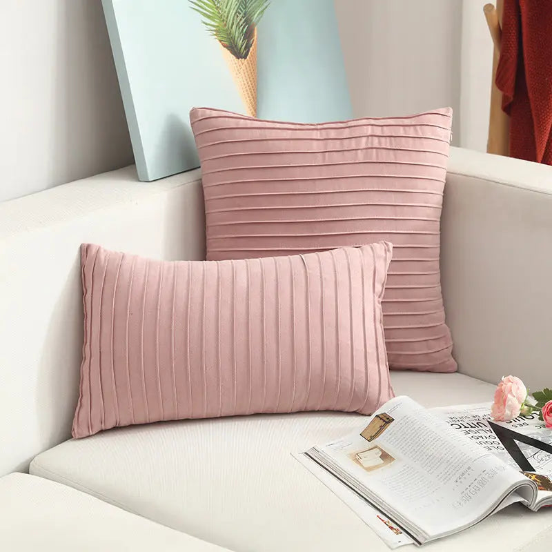 Housse de Coussin Suède Nordic VEIA T-45x45cm with pillow core