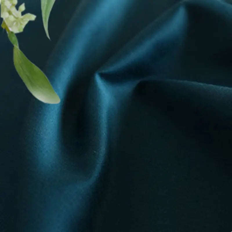 Housse de Coussin Tencel Confort STALIA Dark Blue-50 X50CM Without Core