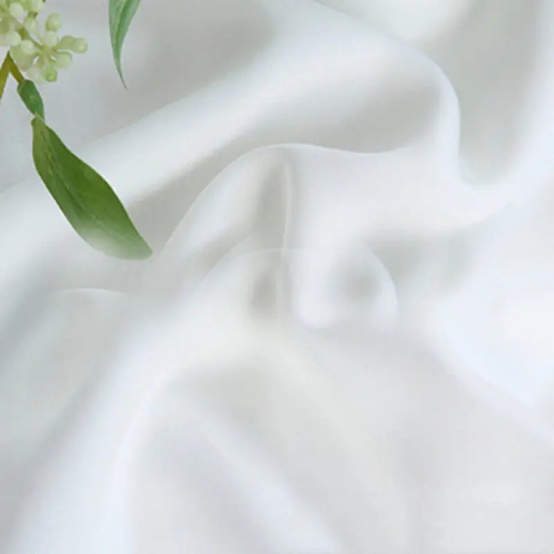 Housse de Coussin Tencel Confort STALIA Pearl White-60 X60CM Without Core