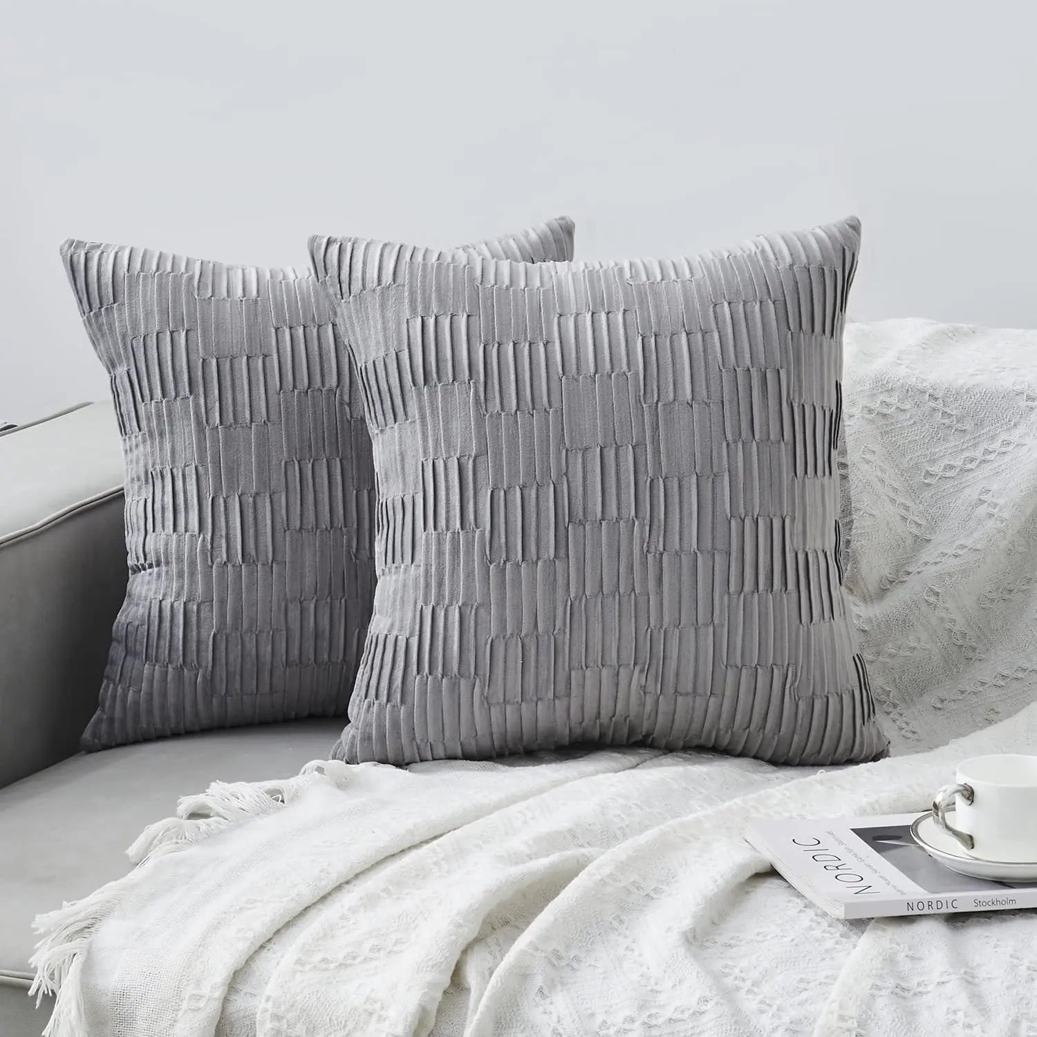 Housse de Coussin Velours ALMA