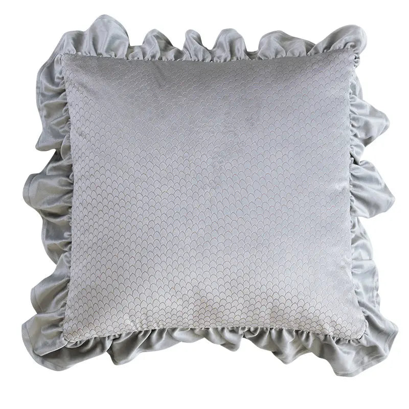 Housse de Coussin Velours JACQUARD I-Pillowcase