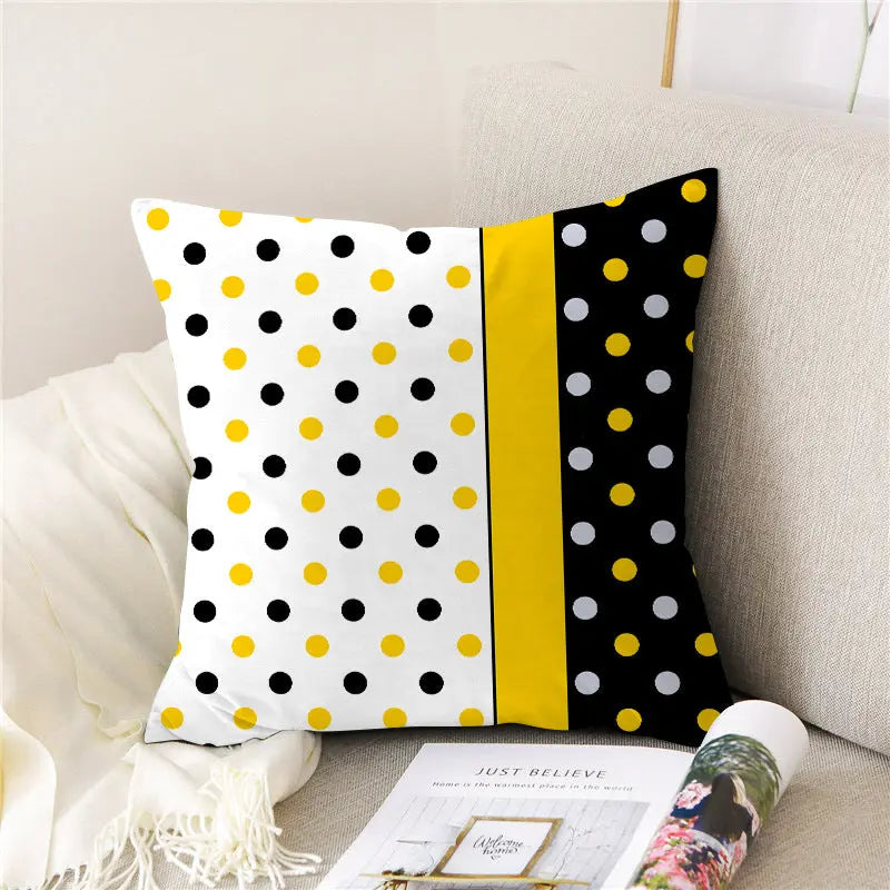 Housse de Coussin Velours PEACHE 8style-50x50cm