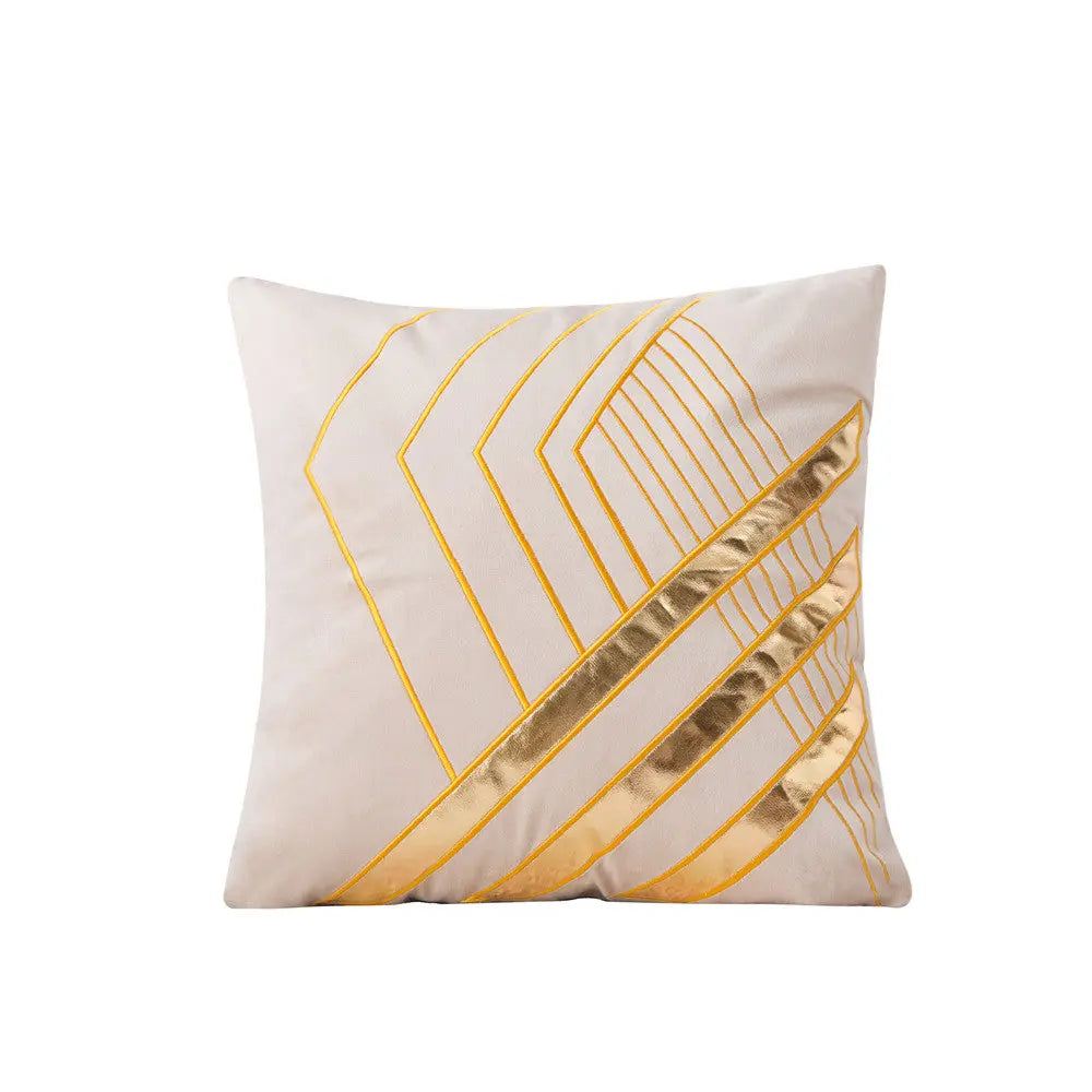 Housse de Coussin Velours SOLINA Khaki-45x45cm