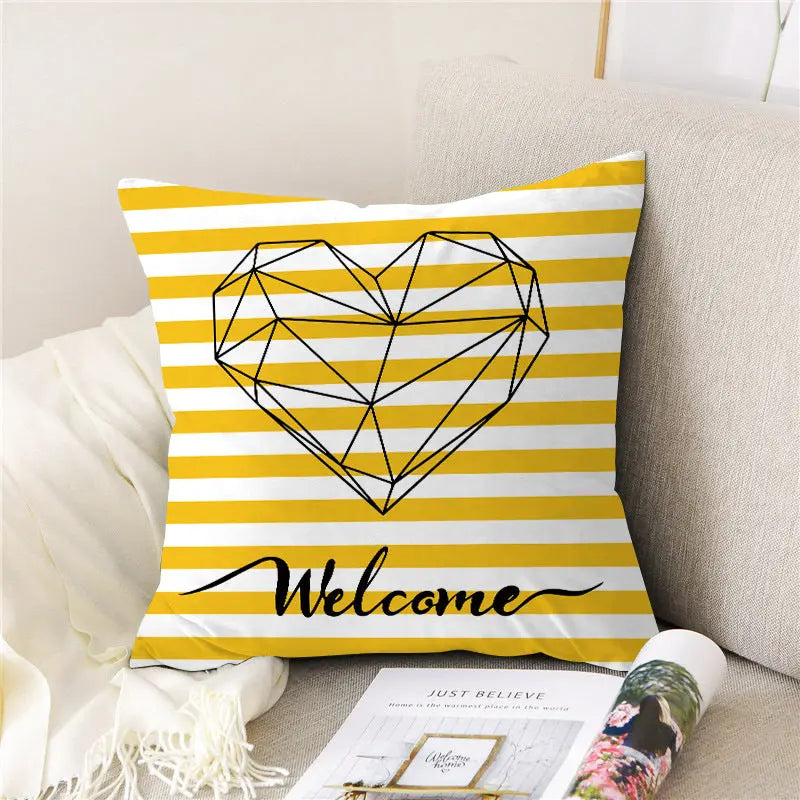Housse de Coussin Velours ZORNA 14style-50x50cm