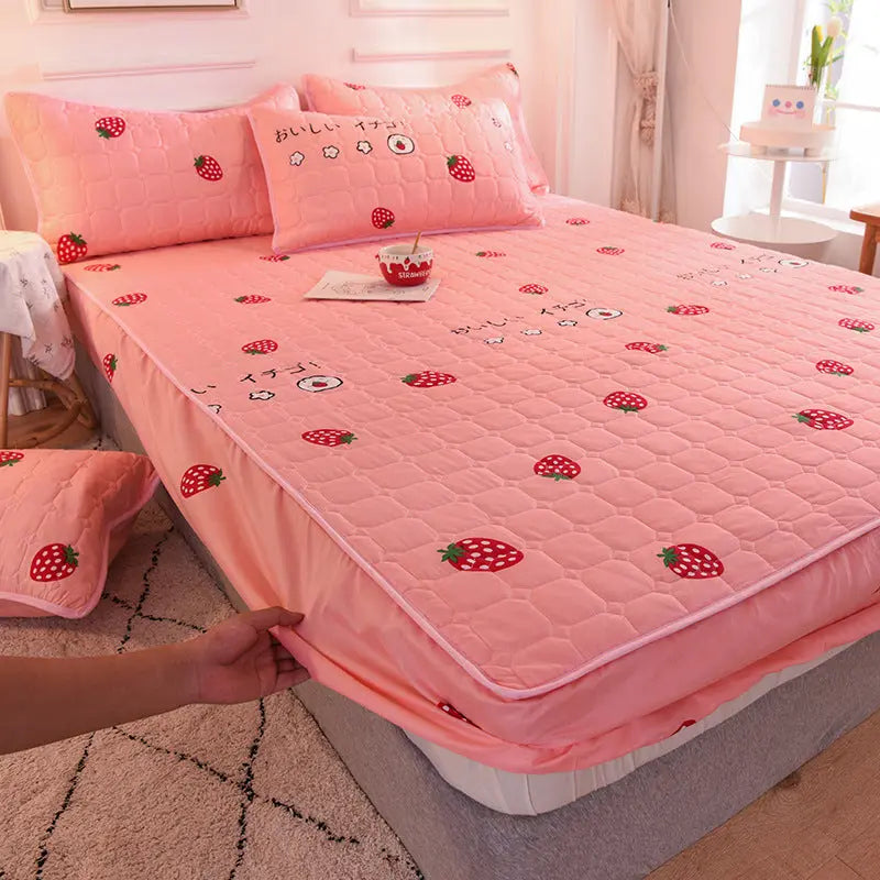 Housse de Matelas Imperméable Coton QUILIA 10style-200x220cm