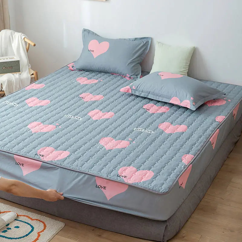 Housse de Matelas Imperméable Coton QUILIA 15style-200x220cm