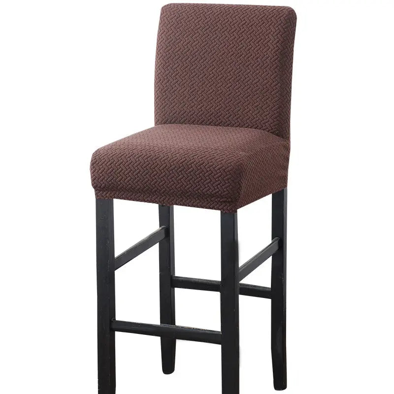Housse de Tabouret Extensible VELTAN Coffee-39x35CM