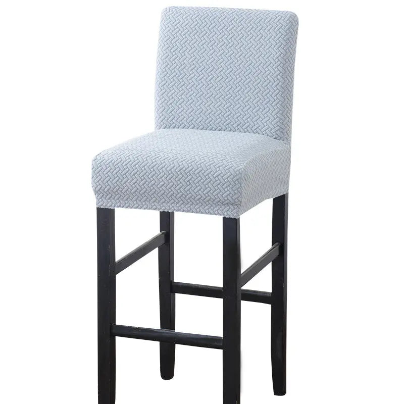 Housse de Tabouret Extensible VELTAN Sky Blue-39x35CM