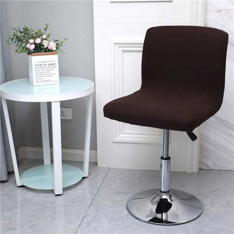 Housse de Tabouret Moderne ARVILO Coffee-1PCS