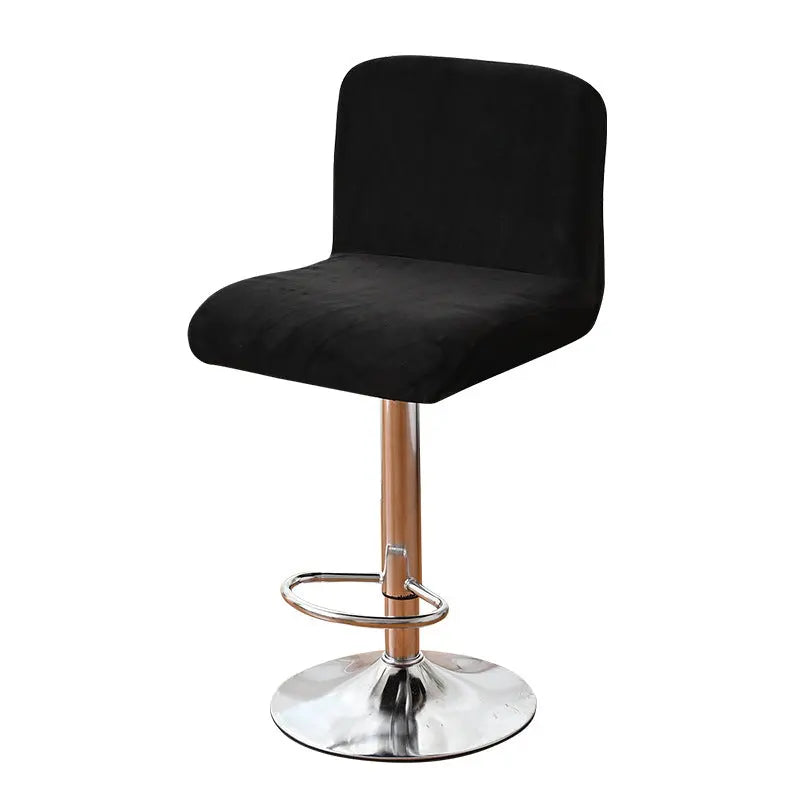 Housse de Tabouret Velours Anti-Dérapant LUXEVA
