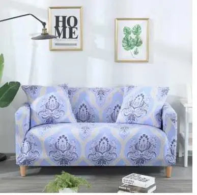 Housse de canapé Moderne MINISTYL Flower sound-Double and two pillows