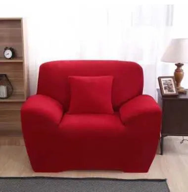Housse de canapé Moderne MINISTYL Red-Double and two pillows