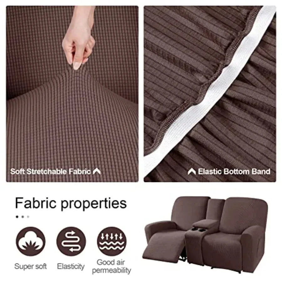 Housse de canapé extensible jacquard VERELO