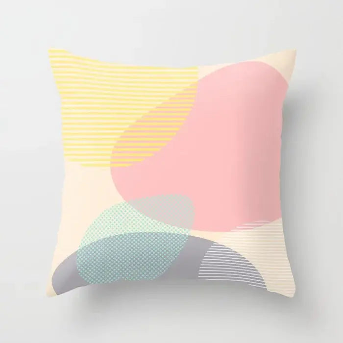 Housse de coussin Géométrique VIDA DRD343 9-45cmX45cm Without Pillow Core