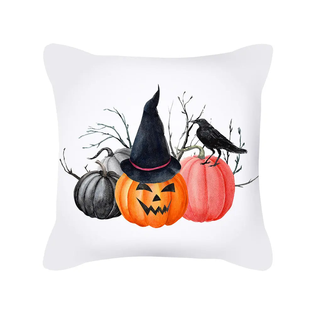 Housse de coussin Halloween Pumpkin NOVELIA WXTPR521-Super soft