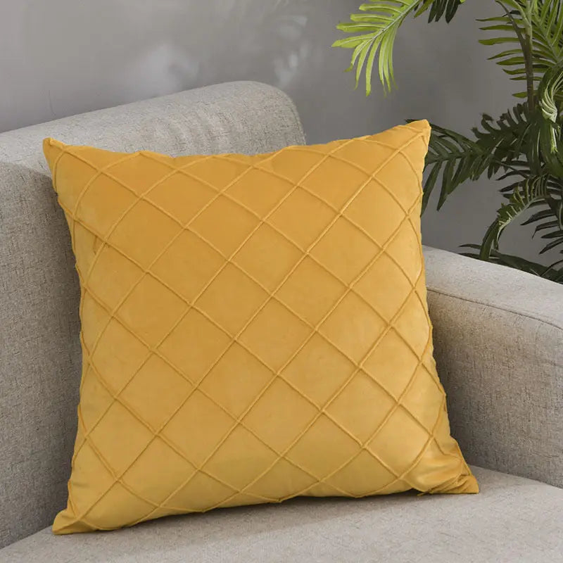 Housse de coussin Velours Rhombus CUVEX D19-30x50cm-1pcs