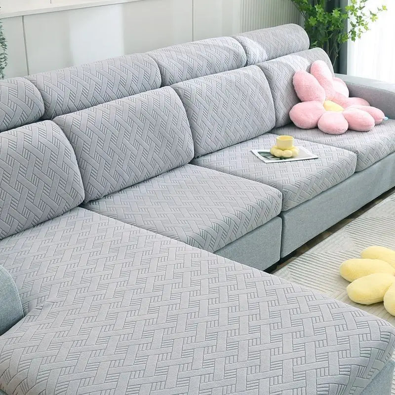 Housse de coussin  d'assise de canapé SALERS Housse de France