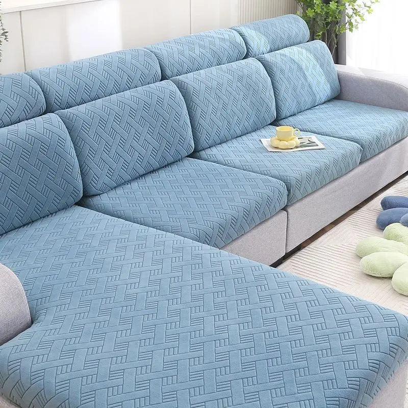 Housse de coussin  d'assise de canapé SALERS Housse de France
