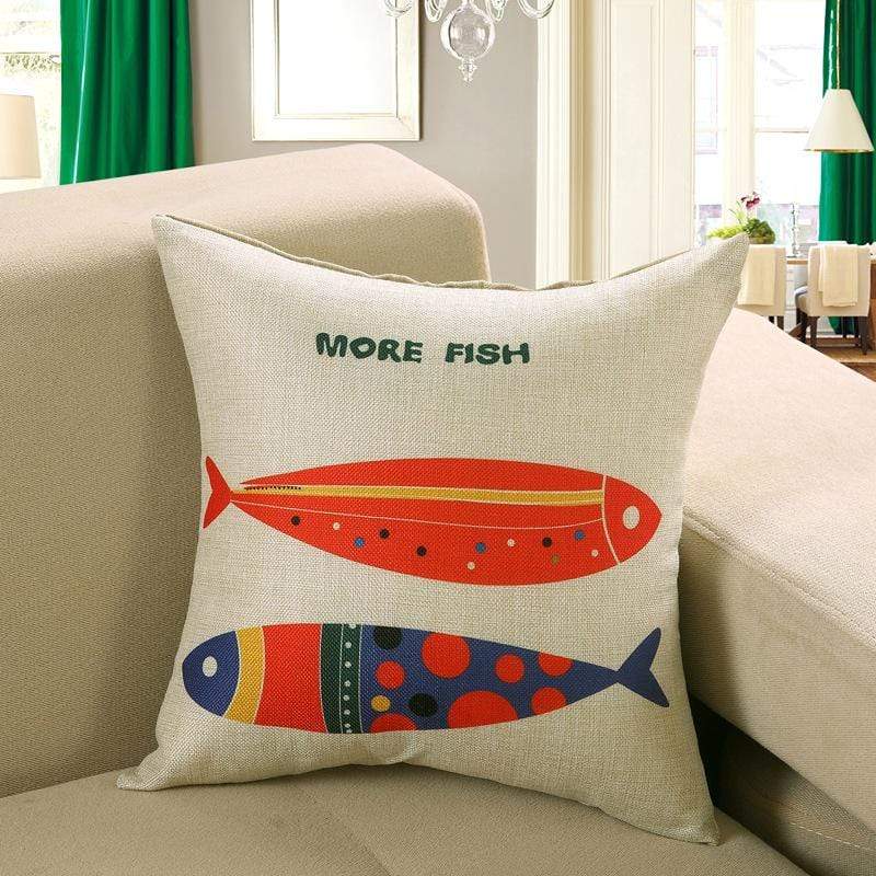 Housse de coussin de canapé imprimée CATOCAT - Housse De France