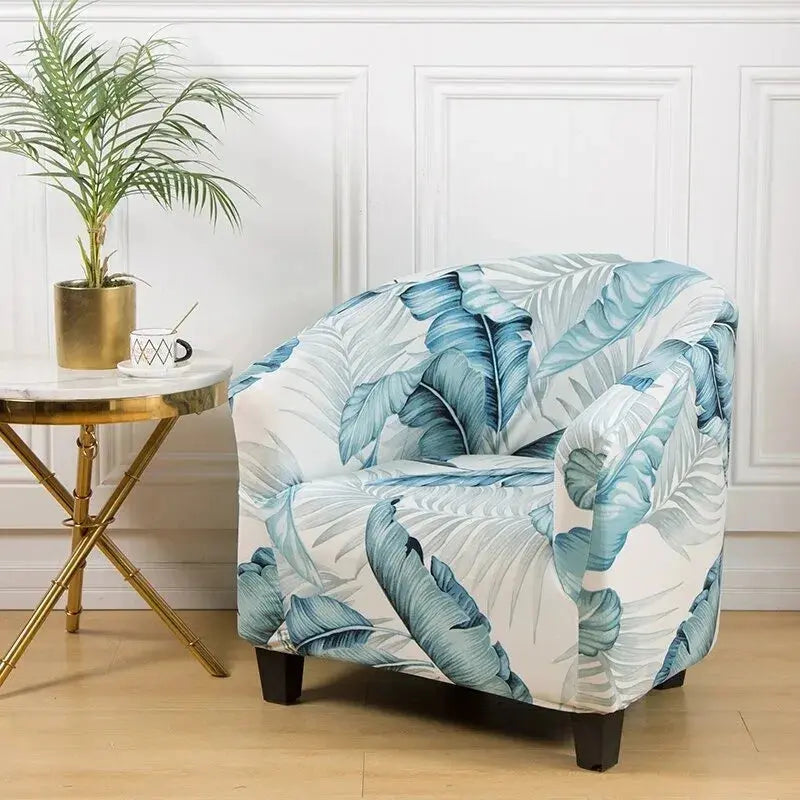 Housse fauteuil club floral SOLVIA Housse de France