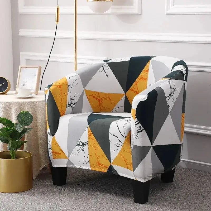 Housse fauteuil club floral SOLVIA Housse de France