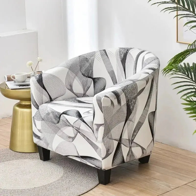 Housse fauteuil club floral SOLVIA Housse de France