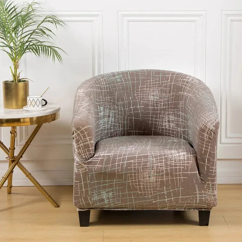 Housse fauteuil club floral SOLVIA Housse de France