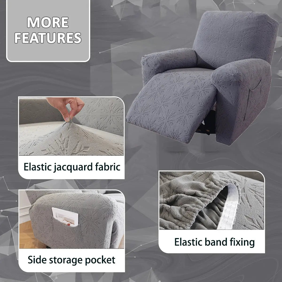 Housse fauteuil relax extensible RELCORA Housse de France