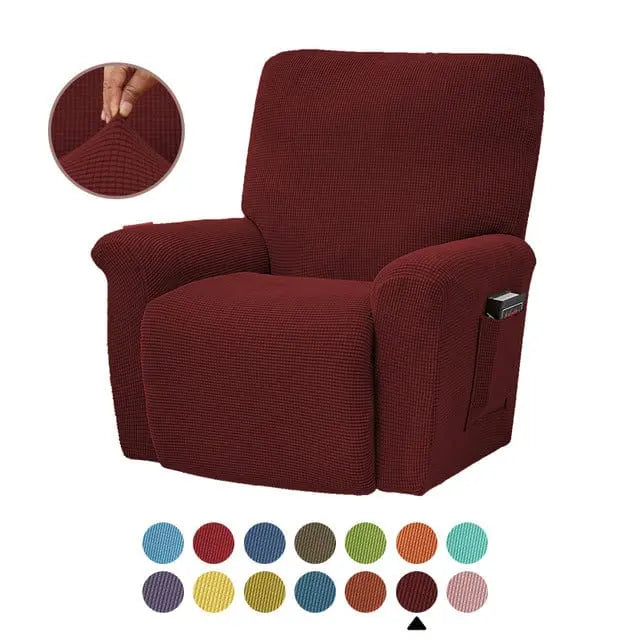Housse fauteuil relax, inclinable ou électrique WOODFA - Housse de France