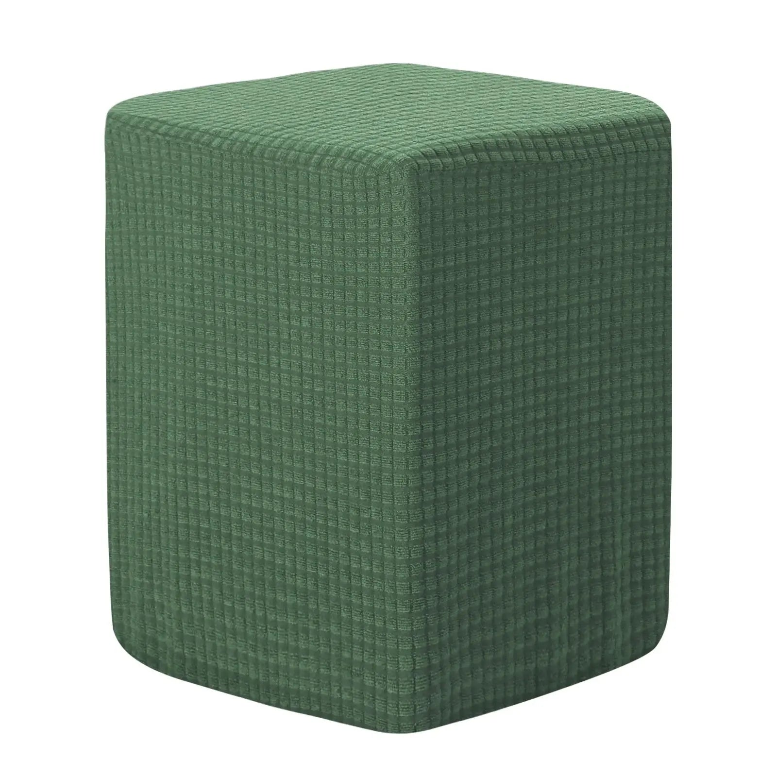 Housse ottomane carrée 36x25x32cm, housse de protection élastique pour tabouret de pied, repose-pieds pour salon et chambre à coucher Housse de France