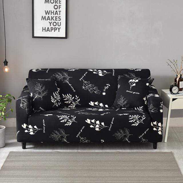Installation housse canapé imprimée MAGIC SOFA - étapes pose facile sans outil