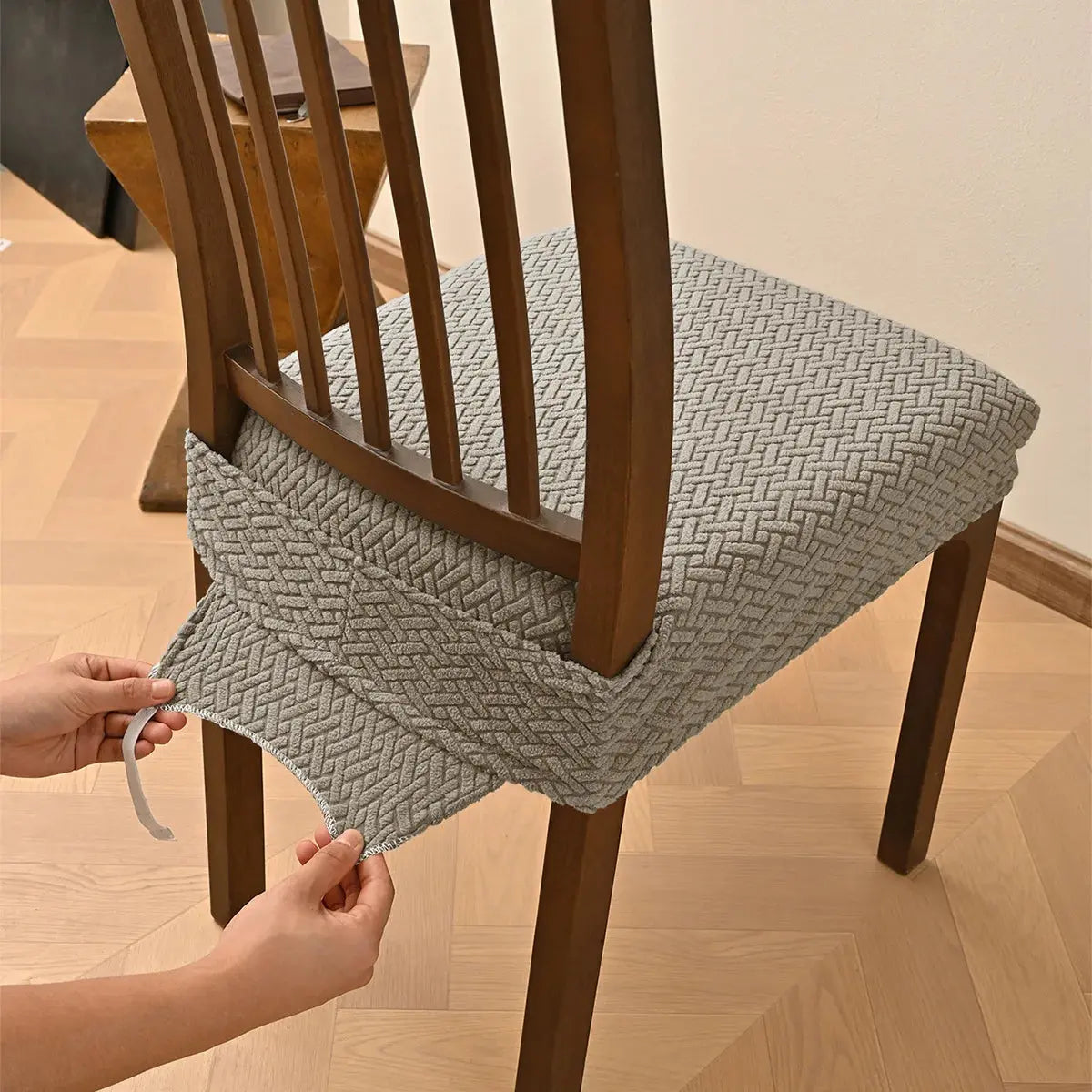 Housse assise chaise jacquard LIVENO