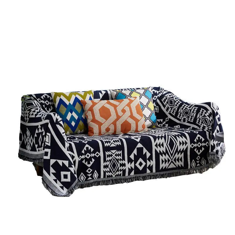 Plaid Canapé Doux NORDICA Navy Blue-90x150