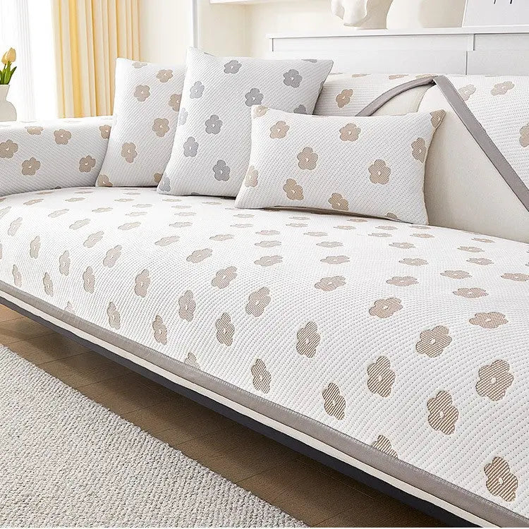 Plaid Canapé Moderne FLORENCE Khaki-90X70CM