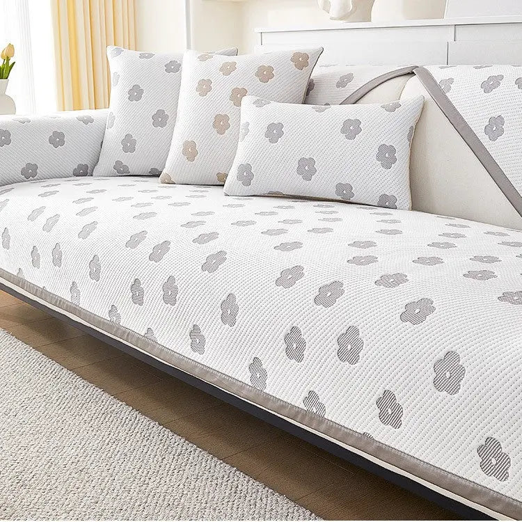 Plaid Canapé Moderne FLORENCE Gray-70X210CM