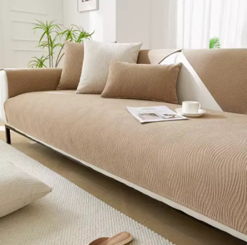 Plaid Canapé Universel Intelio Khaki-70x150cm