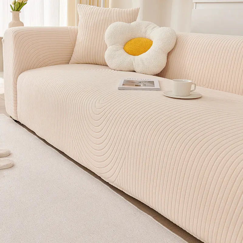 Plaid Canapé Velours SOFANOVA British Beige-190to230cm