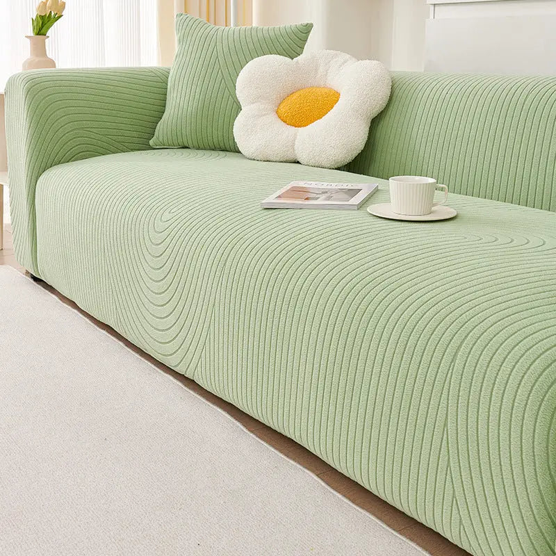Plaid Canapé Velours SOFANOVA British Green-145to185cm