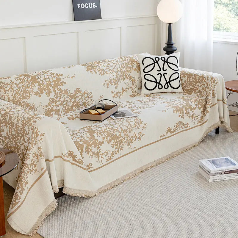 Plaid Canapé Antidérapant SOFIPO Yb Bayberry Khaki-180X400cm