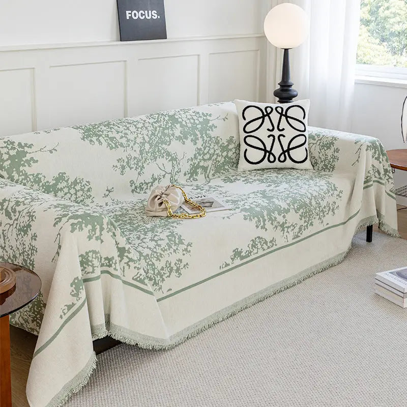 Plaid Canapé Antidérapant SOFIPO Yb Bayberry Green-180x300cm