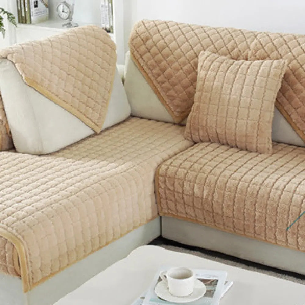 Plaid Canapé Moderne TARTEN Yellow-90X240cm